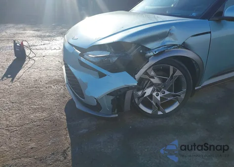 2023 Genesis Gv60 Performance Awd из США, поврежденный, VIN KMUKEDTB0PU013071